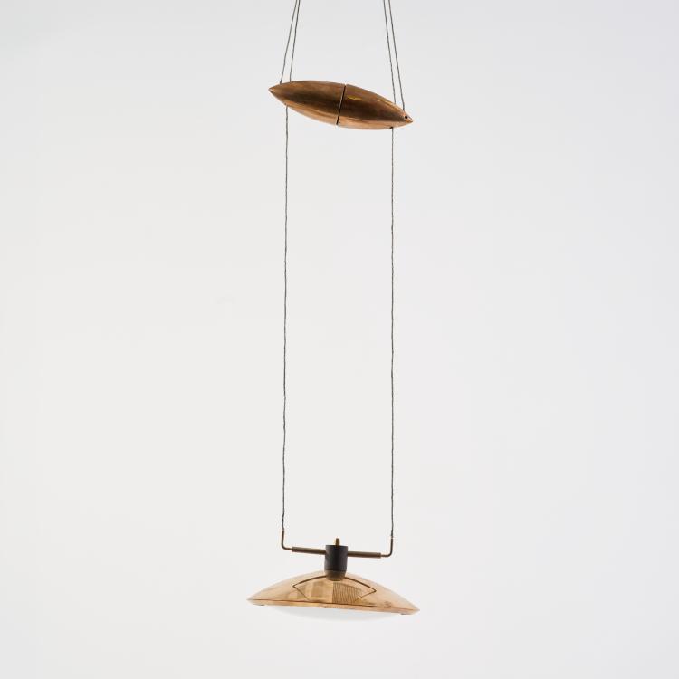 Hauptbild zu Objekt, Deckenleuchte mit Gegengewicht 'Tai ', 1992 (Entwurf), Tobias Grau, Tobias Grau GmbH, Rellingen, 183A 605