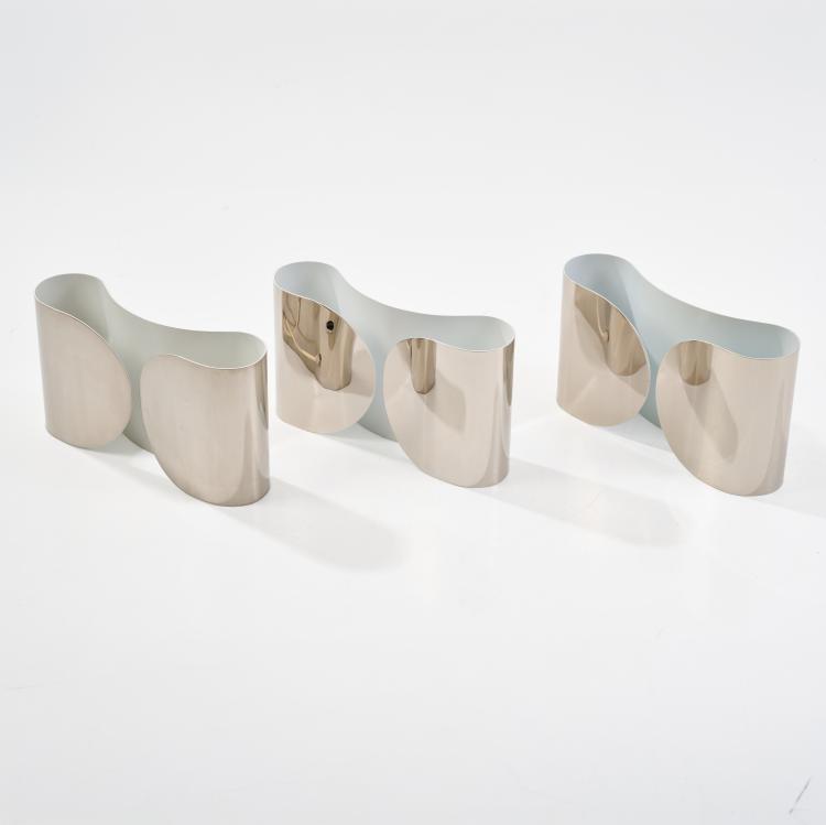 Bild 3 zu Objekt, Drei Wandleuchten 'Foglio', 1966 (Entwurf), Afra Scarpa,Tobia Scarpa, Flos, Brescia, 183A 380