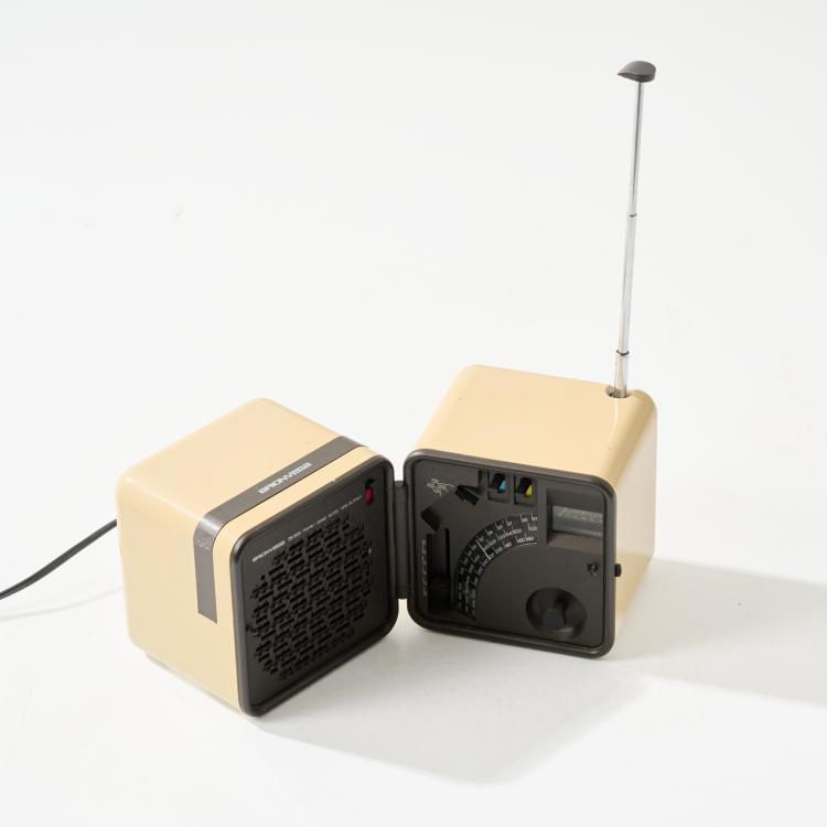 Hauptbild zu Objekt, Klappradio 'TS 505a', 1977 (Entwurf), Richard Sapper,Marco Zanuso, Brionvega, Mailand / Milan, 183A 525