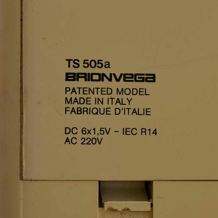 Bild 4 zu Objekt, Klappradio 'TS 505a', 1977 (Entwurf), Richard Sapper,Marco Zanuso, Brionvega, Mailand / Milan, 183A 525