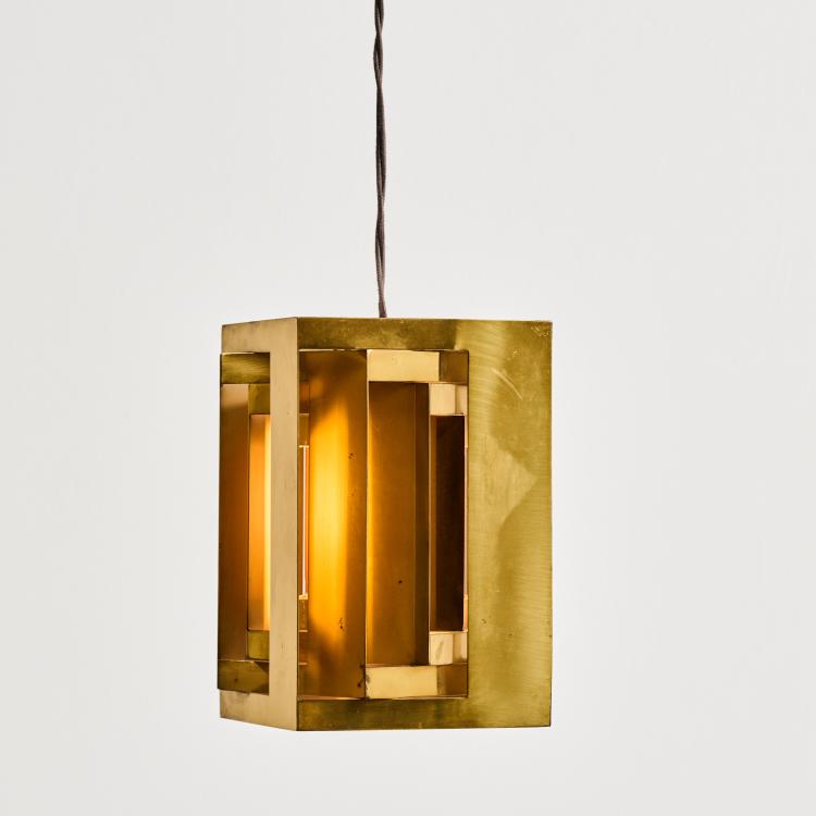 Hauptbild zu Objekt, Deckenleuchte, um 1960 (Entwurf), Simon Henningsen, Lyfa, Kopenhagen / Copenhagen, 183A 342