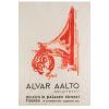 Ausstellungsplakat 'L'opera di Alvar Aalto', 1965 (Entwurf)