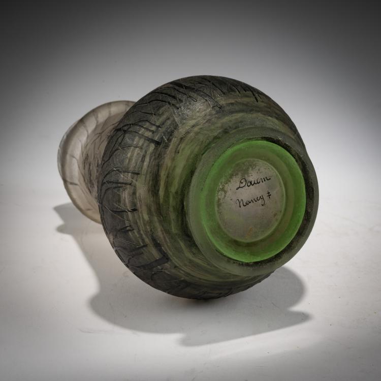 Bild 2 zu Objekt, Vase 'Pluviose' - 'Une Pluie', um 1900, Henri Berg&eacute;, Daum Fr&egrave;res, Nancy, 