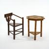 Sessel 'Munk Chair' mit Tisch 'Munk table', 1930/40er Jahre (Entwurf)