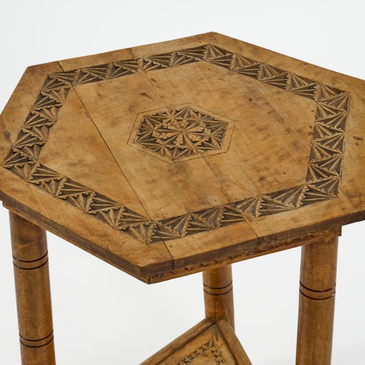 Bild 7 zu Objekt, Sessel 'Munk Chair' mit Tisch 'Munk table', 1930/40er Jahre (Entwurf), Schweden / Sweden, 183A 152