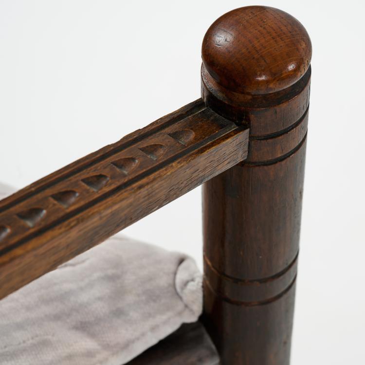 Bild 8 zu Objekt, Sessel 'Munk Chair' mit Tisch 'Munk table', 1930/40er Jahre (Entwurf), Schweden / Sweden, 183A 152