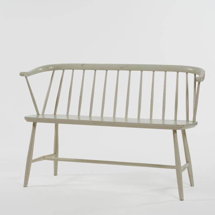 Bild 1 zu Objekt, Sitzbank 'Freja 653', um 1960 (Entwurf), N&auml;ssj&ouml; Stolfabrik AB / Nesto, N&auml;ssj&ouml;, 183A 345