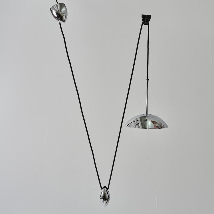 Bild 1 zu Objekt, Wandleuchte 'Era' und Pendelzugleuchte 'Duos', 1980er Jahre (Entwurf), Florian Schulz, Schulz, Florian GmbH Licht und Objekt, Ludwigsburg, 183A 594
