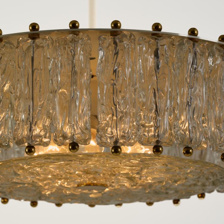 Bild 3 zu Objekt, Deckenleuchter, 1960er Jahre (Entwurf), Aureliano Toso (zugeschrieben), Barovier & Toso, Murano (zugeschrieben) / (attributed), 183A 389