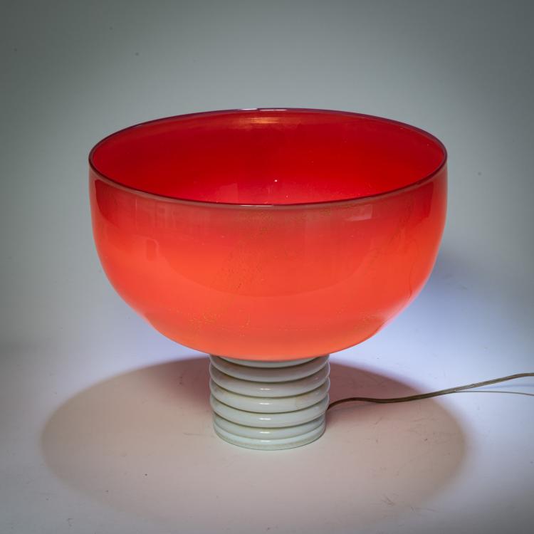 Bild 1 zu Objekt, Tischleuchte 'Laguna', um 1933, Tomaso Buzzi, Venini, Murano, 183B 691