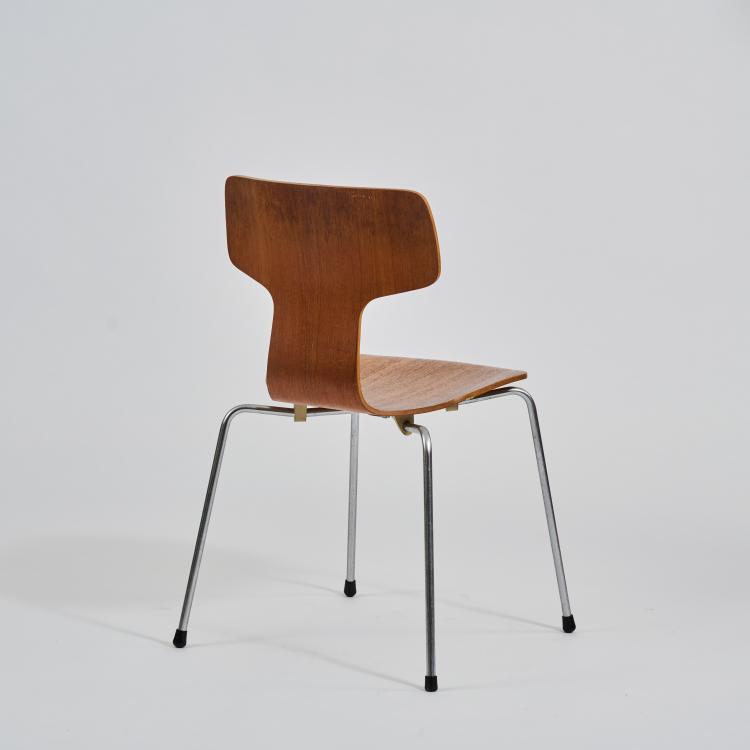 Bild 2 zu Objekt, Stuhl '3103', 1955 (Entwurf), Arne Jacobsen, Fritz Hansen, Aller&oslash;d, 183A 271