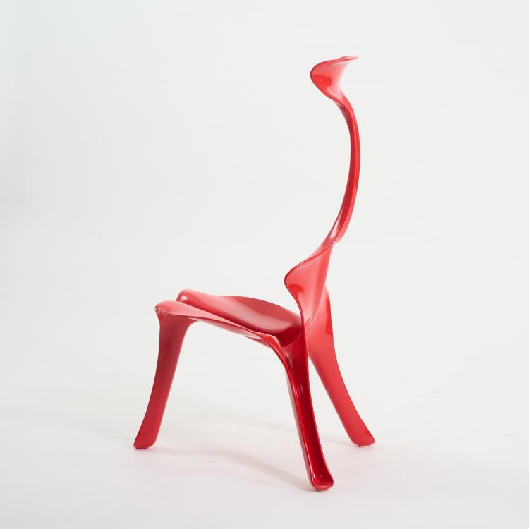 Bild 1 zu Objekt, Stuhl 'Floris', 1967 (Entwurf), G&uuml;nter Beltzig, Galerie, Maurer, Wolfgang, M&uuml;nchen, 183A 391