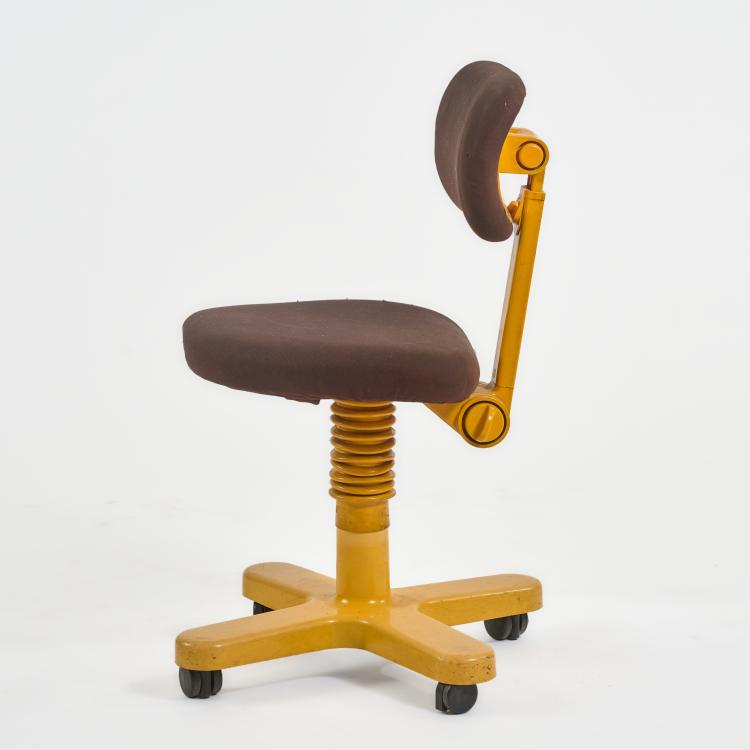Bild 1 zu Objekt, Drehstuhl 'Synthesis 45', 1973 (Entwurf), Perry A. King,Ettore Sottsass, Olivetti, Ivrea, 183A 466