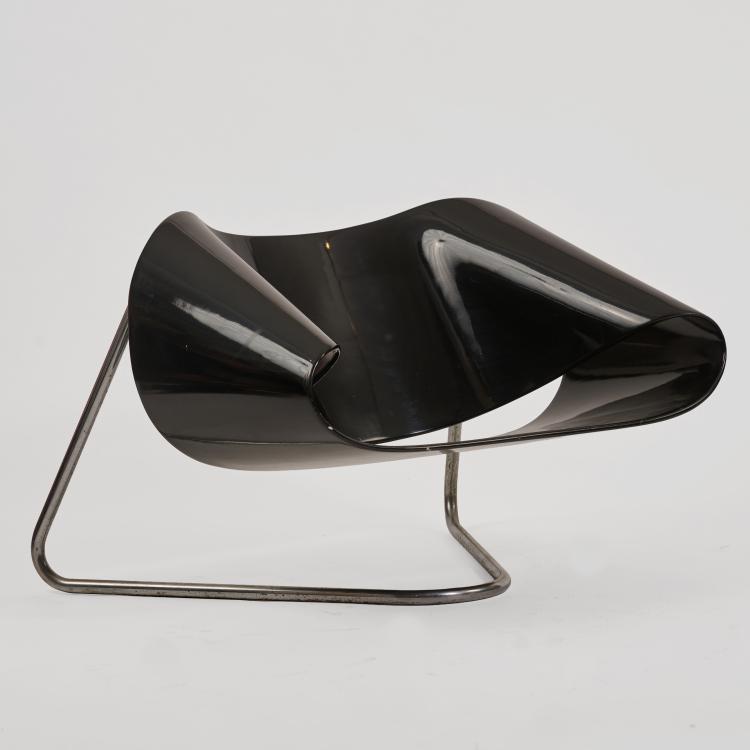 Hauptbild zu Objekt, Sessel 'Ribbon chair', 1961 (Entwurf), Cesare Leonardi,Franca Stagi, Bernini, Carate Brianza, 183A 349
