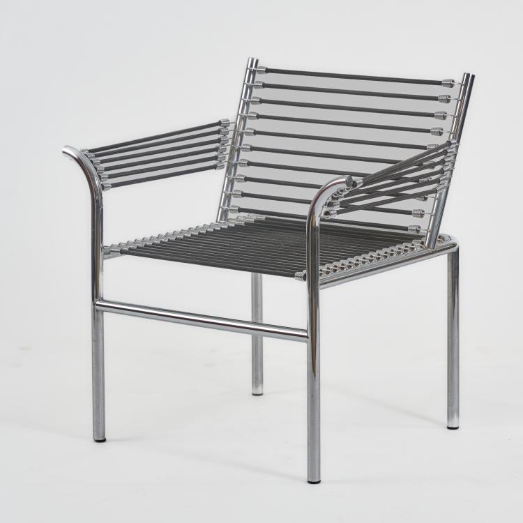 Hauptbild zu Objekt, Armlehnsessel '126', 1930 (Entwurf), Ren&eacute; Herbst, Formes Nouvelles, Paris, 183A 147
