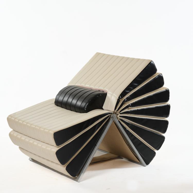 Bild 1 zu Objekt, Sitzobjekt 'Libro', 1970 (Entwurf), Roberto Giulio Rida,Carlo Colombo, Gruppo DAM,Enzo Frateili, Gruppo Industriale Busnelli, Mailand / Milan, 183A 436