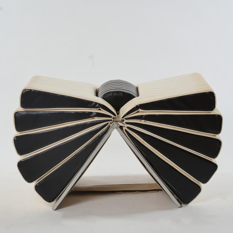Bild 2 zu Objekt, Sitzobjekt 'Libro', 1970 (Entwurf), Roberto Giulio Rida,Carlo Colombo, Gruppo DAM,Enzo Frateili, Gruppo Industriale Busnelli, Mailand / Milan, 183A 436