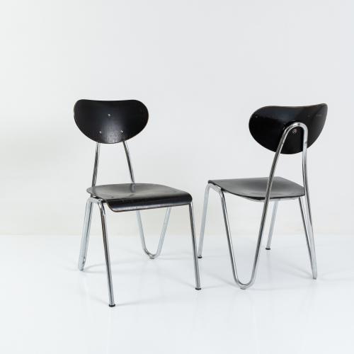 Zwei Stühle 'Arno', 1954 (Entwurf)