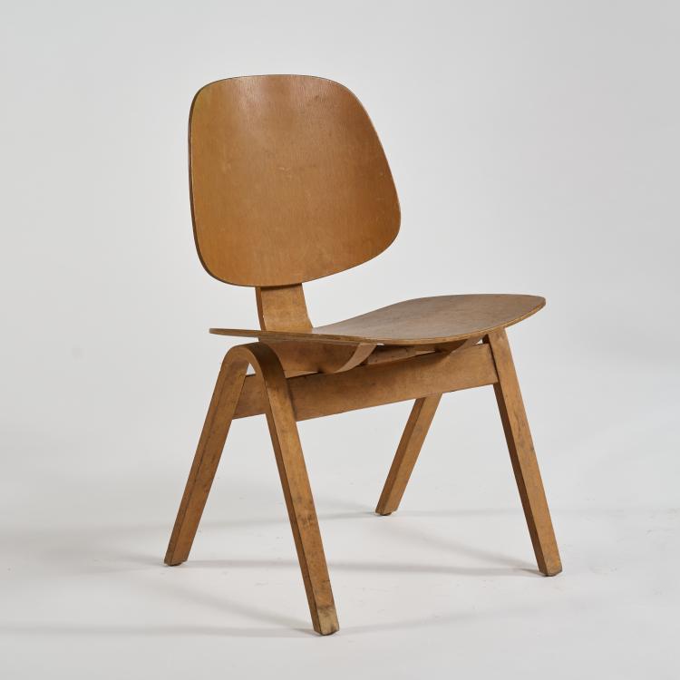 Hauptbild zu Objekt, Stuhl '703',1952 (Entwurf), Joe Atkinson, Thonet, Frankenberg, 183A 244