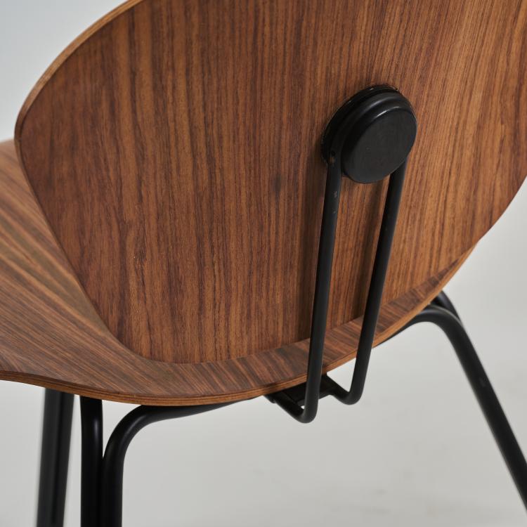 Bild 2 zu Objekt, Sechs St&uuml;hle 'P 31', 1963 (Entwurf), Osvaldo Borsani, Tecno, Mailand / Milan, 183A 354