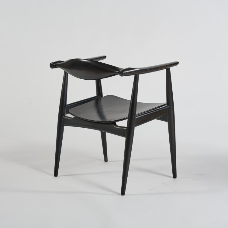 Bild 2 zu Objekt, Armlehnstuhl 'CH-35', 1959 (Entwurf), Hans J. Wegner, Carl Hansen & S&oslash;n, Odense, D&auml;nemark / Denmark, 183A 314