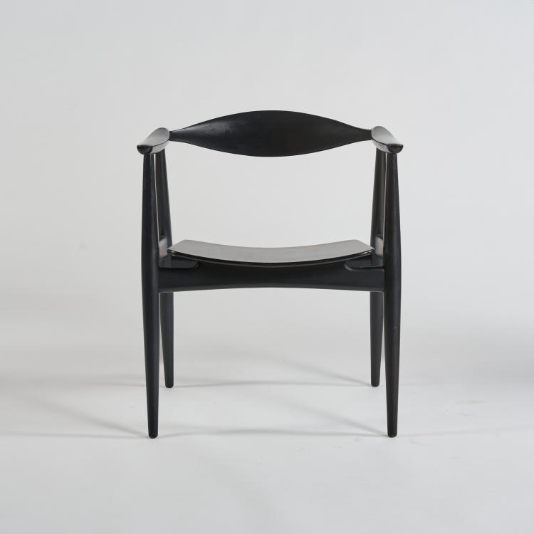 Bild 3 zu Objekt, Armlehnstuhl 'CH-35', 1959 (Entwurf), Hans J. Wegner, Carl Hansen & S&oslash;n, Odense, D&auml;nemark / Denmark, 183A 314