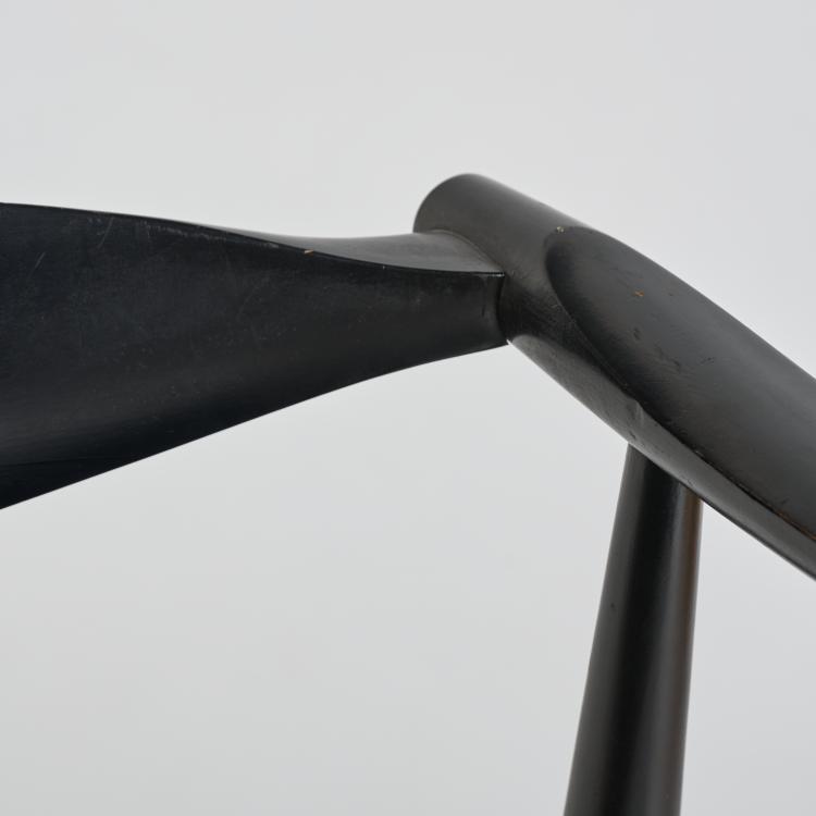 Bild 5 zu Objekt, Armlehnstuhl 'CH-35', 1959 (Entwurf), Hans J. Wegner, Carl Hansen & S&oslash;n, Odense, D&auml;nemark / Denmark, 183A 314