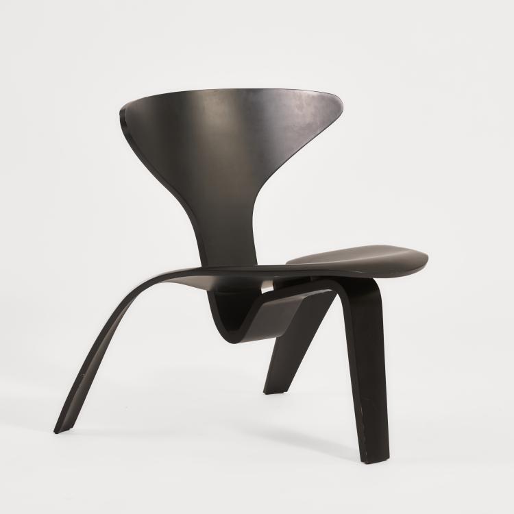 Hauptbild zu Objekt, Sessel 'PK0 A', 1952 (Entwurf), Poul Kjaerholm, Fritz Hansen, Aller&oslash;d, 183A 237