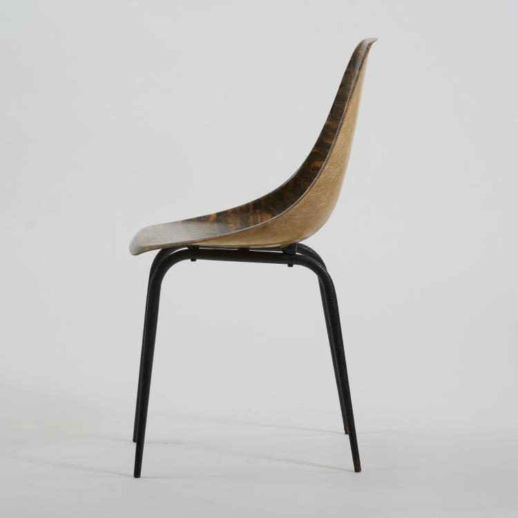Bild 1 zu Objekt, Stuhl, 1950er Jahre (Entwurf), Ren&eacute;-Jean Caillette, Frankreich / France, 183A 256