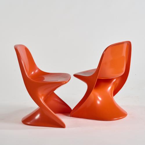 Zwei Kinderstühle 'Casalino 0', um 1971 (Entwurf)