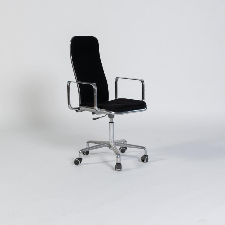 Hauptbild zu Objekt, Arbeitsstuhl 'Supporto', 1979 (Entwurf), Fred Scott, Hille International Co., London, 183A 497