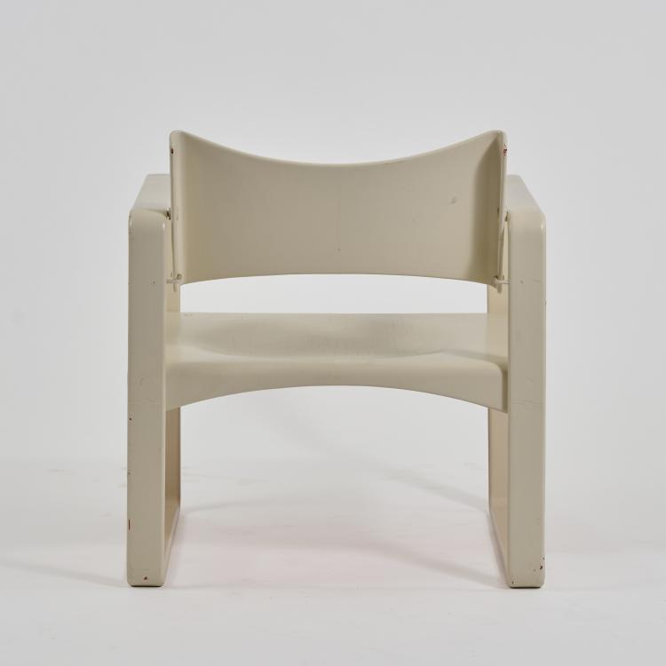 Bild 2 zu Objekt, Armlehnstuhl 'Serie 270 F', 1965/66 (Entwurf), Verner Panton, Thonet, Frankenberg, 183A 322