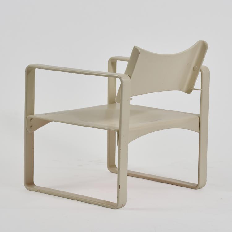 Bild 3 zu Objekt, Armlehnstuhl 'Serie 270 F', 1965/66 (Entwurf), Verner Panton, Thonet, Frankenberg, 183A 322