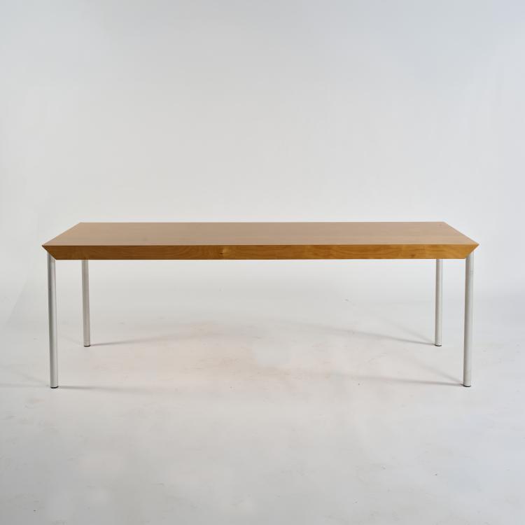 Bild 5 zu Objekt, Schreibtisch aus der Serie 'Contor', 1982 (Entwurf),  Ginbande, Anthologie Quartett, Bad Essen, 183A 561