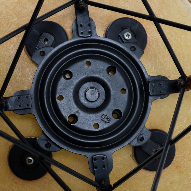 Bild 11 zu Objekt, Armlehnstuhl 'PAW' auf 'dowel-legged wood and wire base with swivel', 1950 (Entwurf), Charles Eames,Ray Eames, Herman Miller, Zeeland, 183A 222