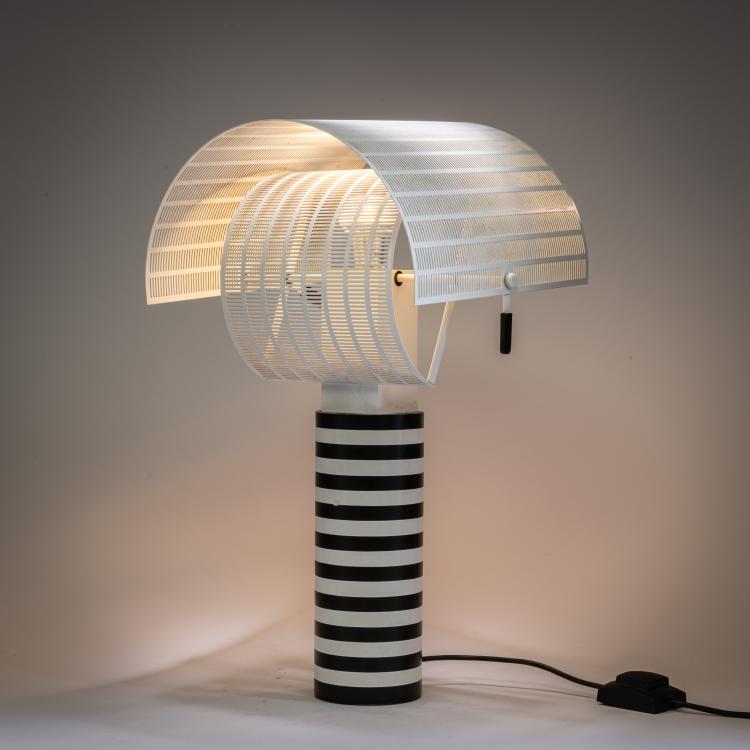 Hauptbild zu Objekt, Tischleuchte 'Shogun', 1986 (Entwurf), Mario Botta, Artemide, Mailand / Milan, 183A 584