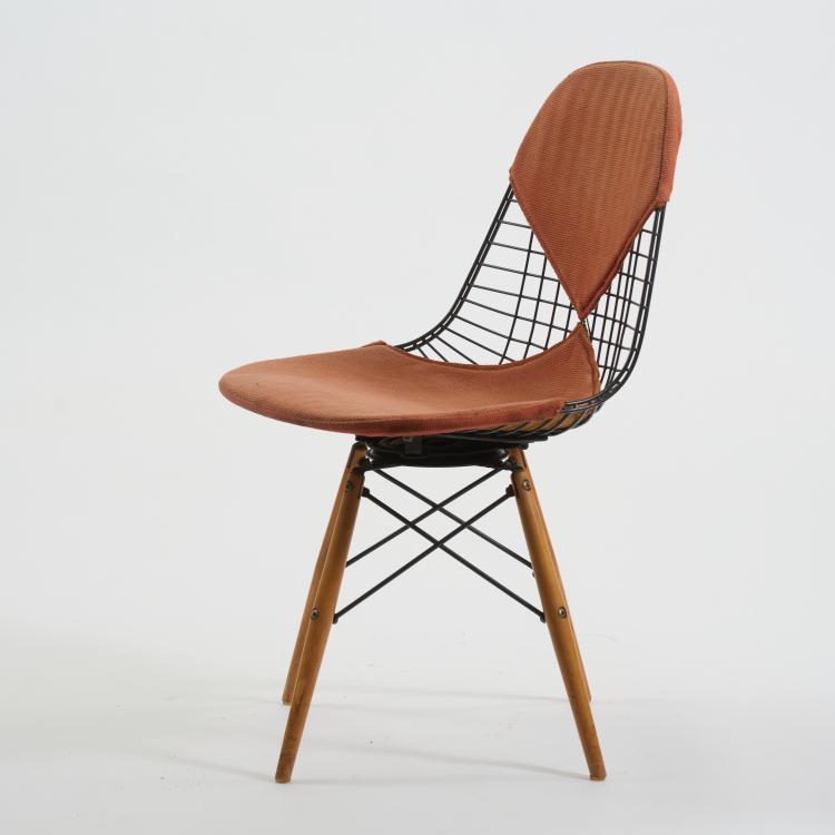 Bild 1 zu Objekt, Stuhl 'PKW-2' mit Bikini-Polsterung, 1952 (Entwurf), Charles Eames,Ray Eames, Herman Miller, Zeeland; Seng, Chicago, 183A 231