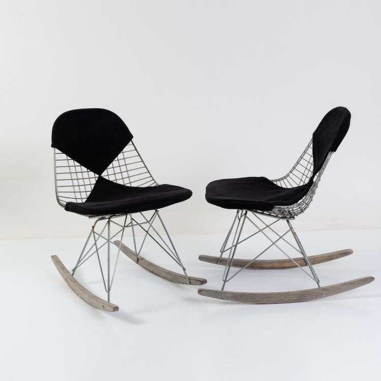 Bild 3 zu Objekt, Zwei Schaukelst&uuml;hle 'RSR', 1951 (Entwurf), Charles Eames,Ray Eames, Herman Miller, Zeeland oder Vitra, Birsfelden, 183A 229