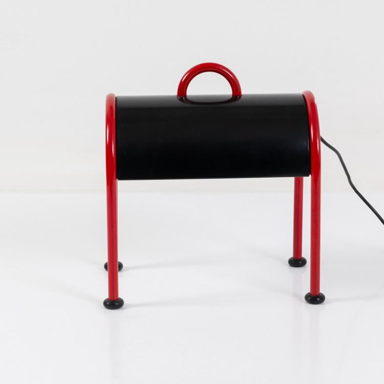 Bild 1 zu Objekt, Tischleuchte 'Valigia', 1977 (Entwurf), Ettore Sottsass, Stilnovo, Mailand / Milan, 183A 487