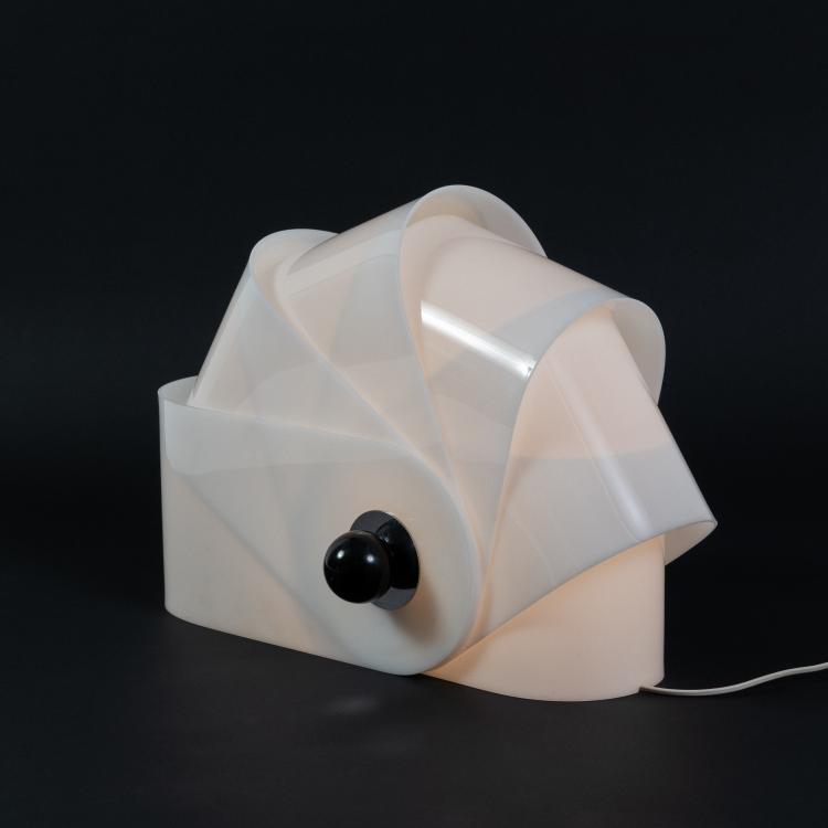 Bild 2 zu Objekt, Tisch-/ Bodenleuchte 'Gherpe', 1967 (Entwurf),  Superstudio,Piero Frassinelli,Alessandro Magris,Roberto Magris,Adolfo Natalini,Cristiano Toraldo di Francia, Francesconi f&uuml;r Poltronova, Pistoia., 183A 404