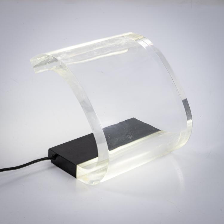 Bild 2 zu Objekt, Tischleuchte 'Acrilica', 1962 (Entwurf), Joe Colombo, Oluce, Mailand / Milan, 183A 353