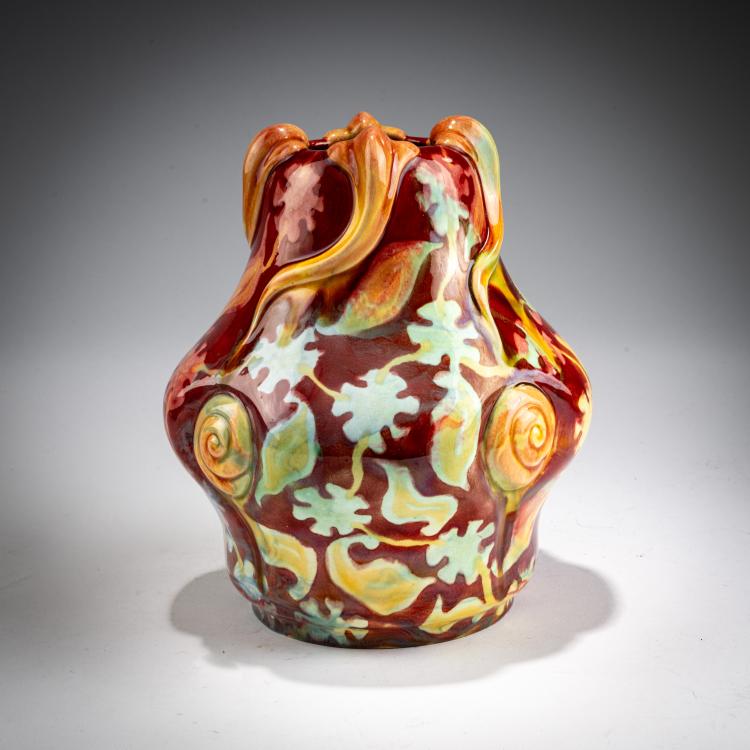 Bild 2 zu Objekt, Vase, 1900-02, Vilmos Zsolnay, Zsolnay, 