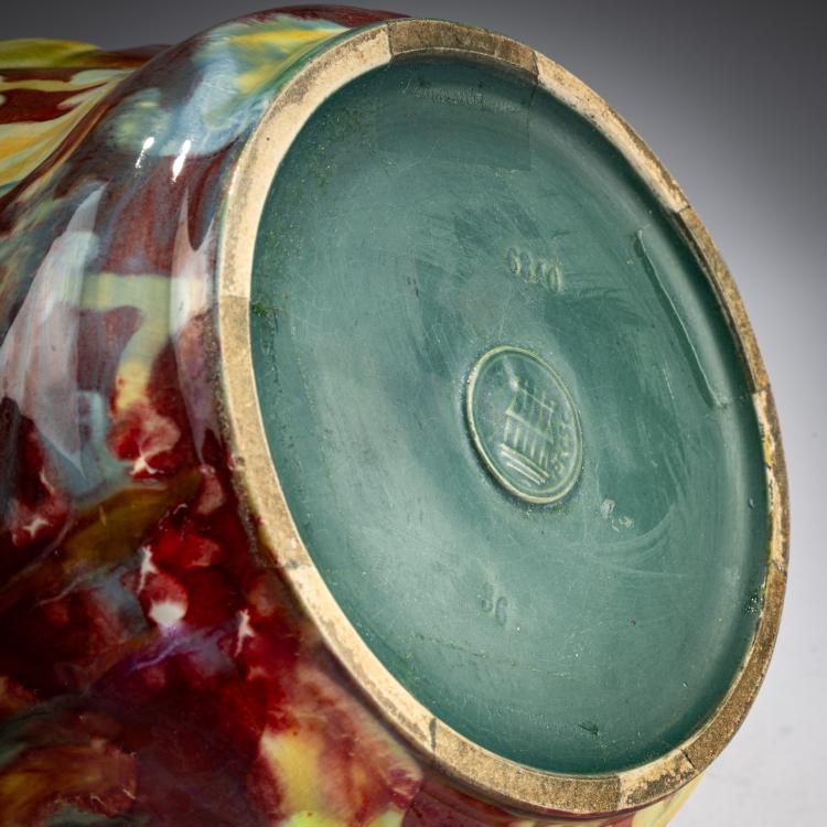 Bild 3 zu Objekt, Vase, 1900-02, Vilmos Zsolnay, Zsolnay, 
