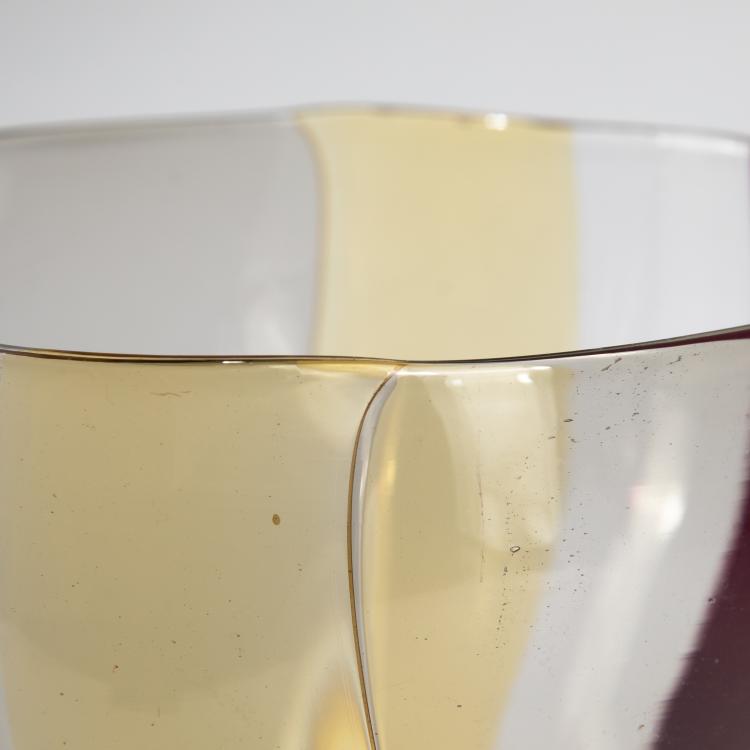 Bild 3 zu Objekt, Vase 'A spicchi', um 1954-57, Fulvio Bianconi, Venini, Murano, 183B 748