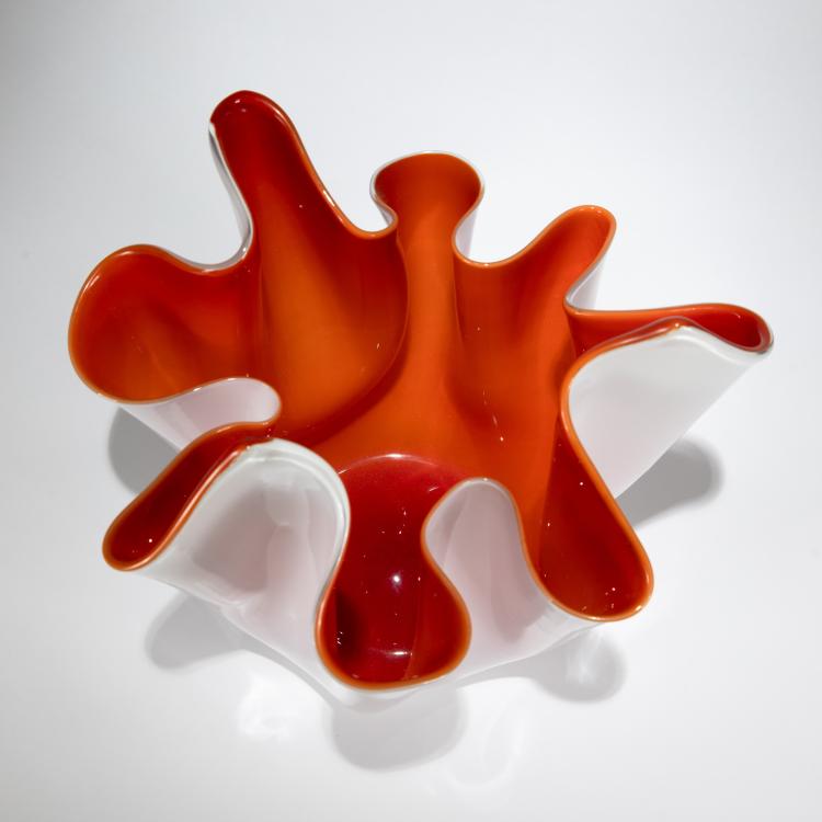 Bild 2 zu Objekt, Vase 'Fazzoletto', um 1950, Fulvio Bianconi, Venini, Murano, 183B 731