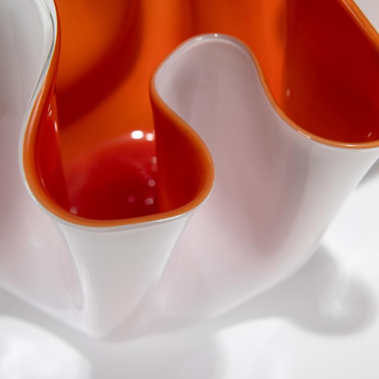 Bild 3 zu Objekt, Vase 'Fazzoletto', um 1950, Fulvio Bianconi, Venini, Murano, 183B 731