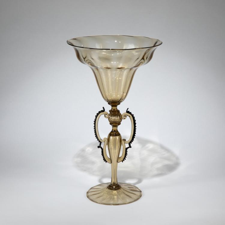 Hauptbild zu Objekt, Pokal, um 1920, Barovier & C., Vetreria Artistica, Murano, 183B 672