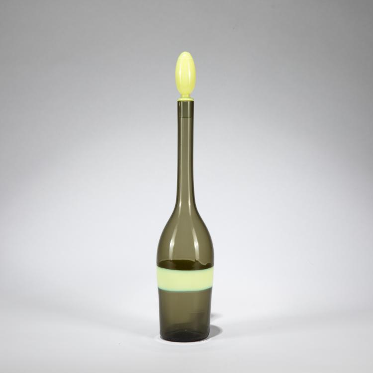 Bild 5 zu Objekt, Karaffe mit sieben Bechern 'Morandiana III', 1949/50, Fulvio Bianconi,Gio Ponti, Venini & C., Murano, 183B 721