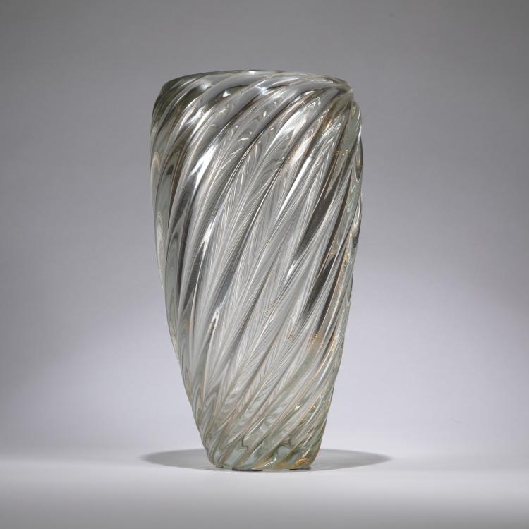 Bild 1 zu Objekt, Vase 'A coste', um 1935, Venini, Murano, 183B 699