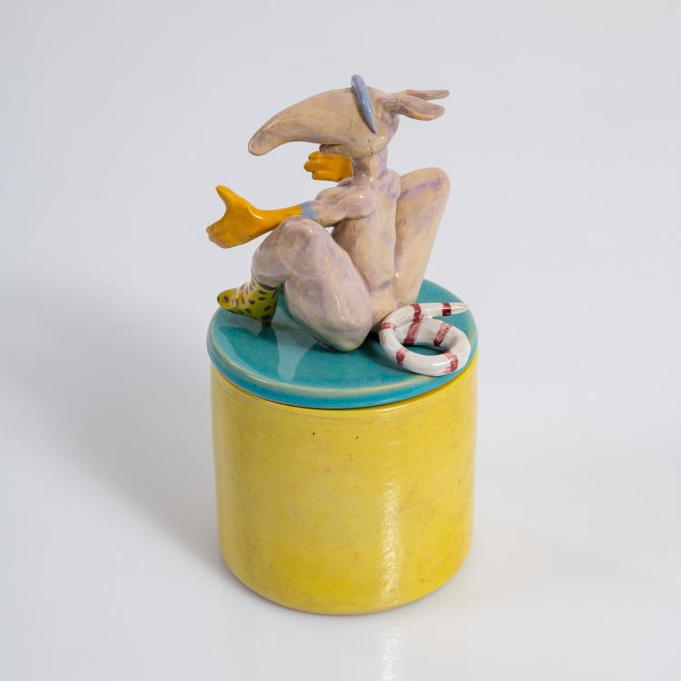 Bild 1 zu Objekt, Dose 'Ratte', 1990, Robert Kessler, Kessler, Robert, 183A 75